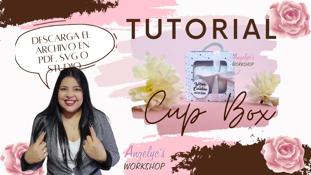 TUTORIAL CAJA PARA TAZAS