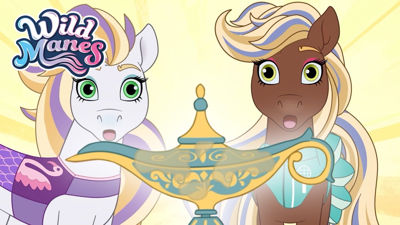 Best Wishes 🧞‍♀️ Full Episode 🐴 Wild Manes | Ep. 18 | Kids Adventure Cartoon