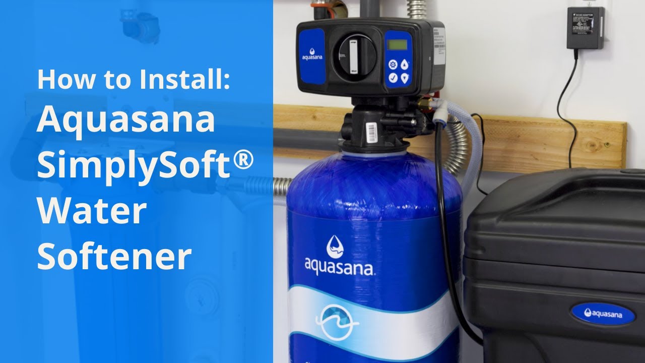 How to install the Aquasana SimplySoft® Water Softener