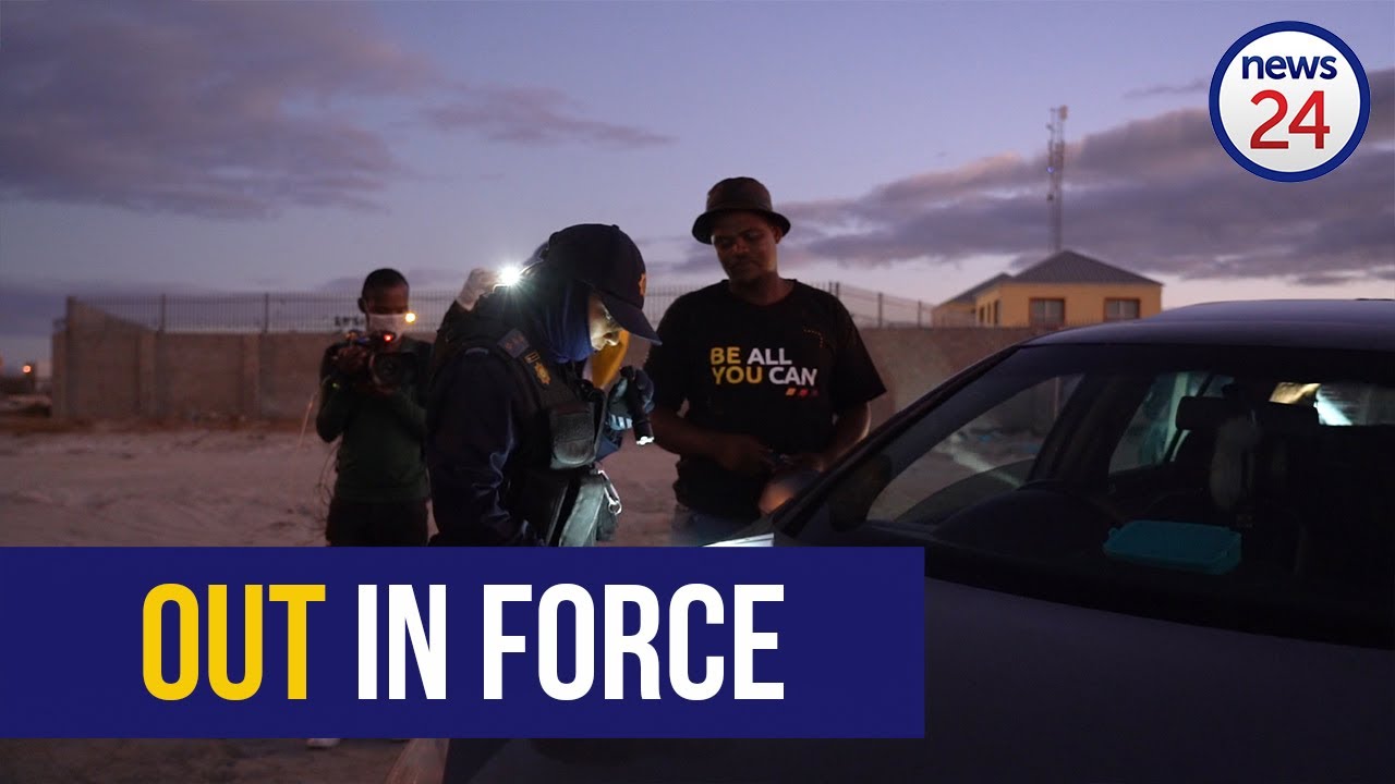 WATCH | 'Go home' - police and army personnel enforce lockdown regulations in Khayelitsha