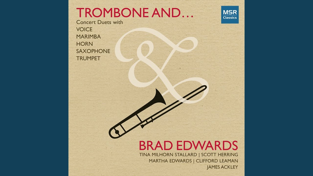 Descending Into Light for Trombone and Alto Saxophone: I. As I fly above the ground at night