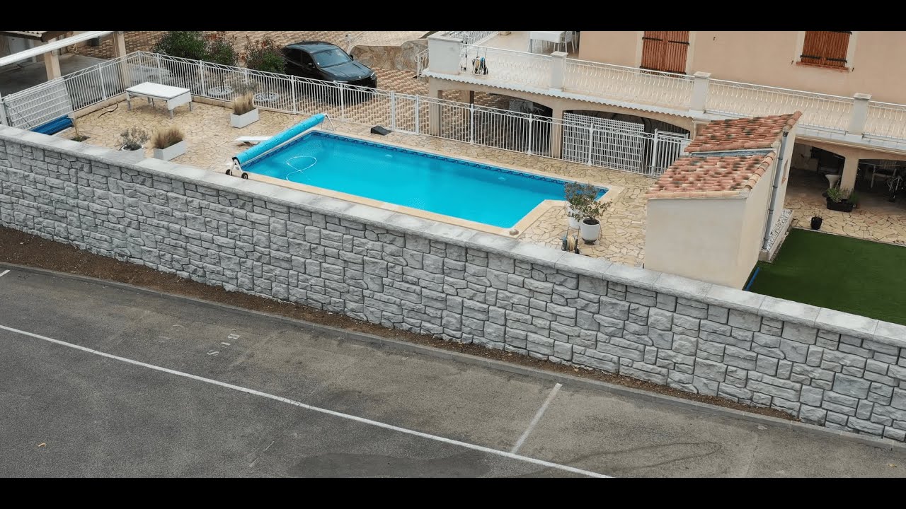 Mur Soutènement Redi Rock 13 – Projet Clé en Main 3DM TP