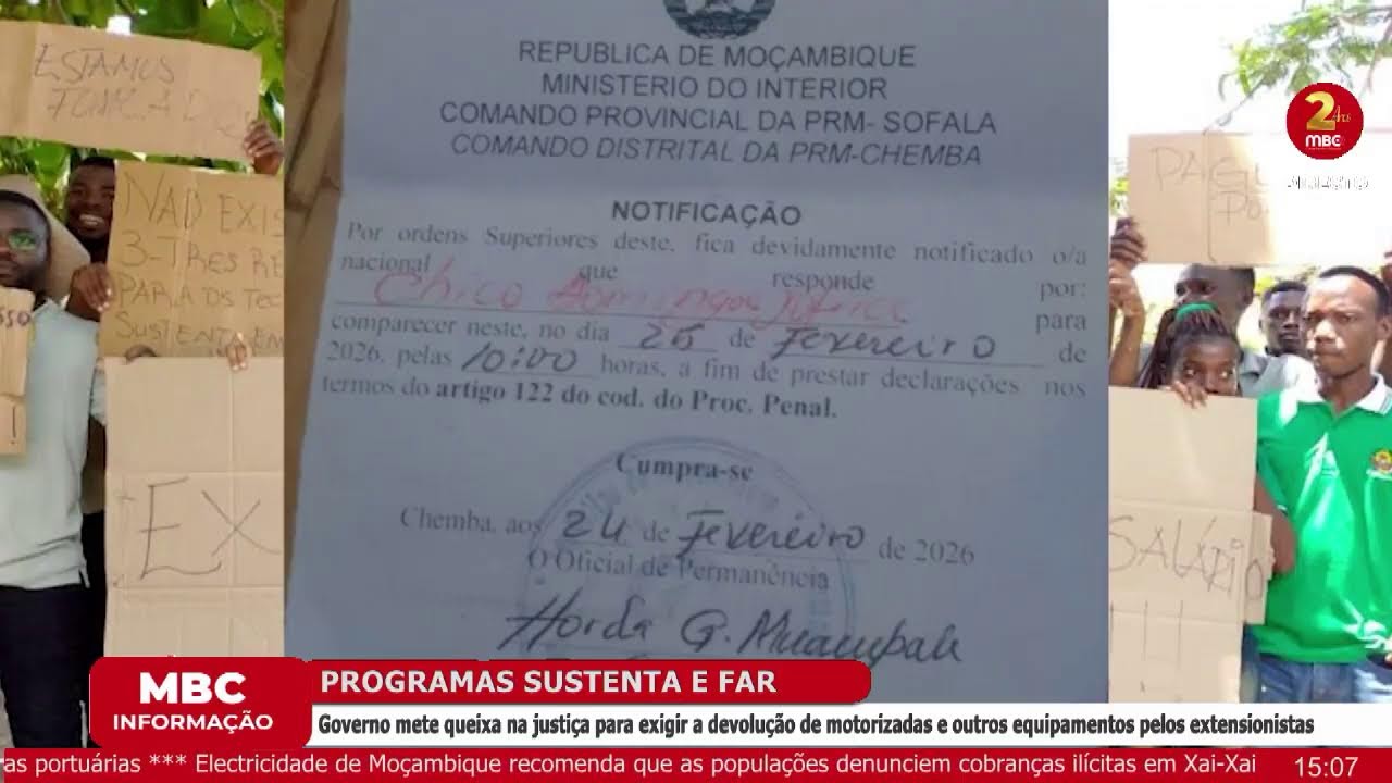 MBC INFORMAÇÃO 4ª EDIÇÃO | TERÇA-FEIRA (03/03) | MBC TV