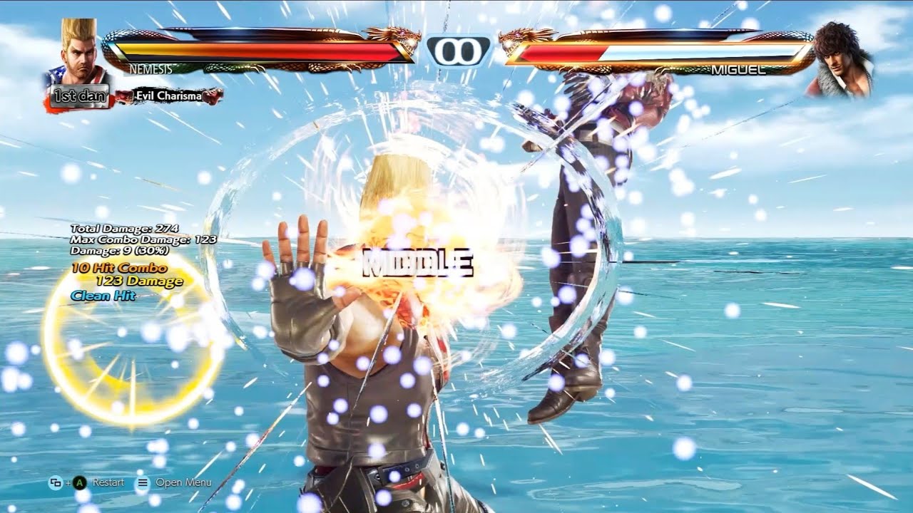 Paul Hardest Possible Combo... 123 Damage Without Wall !!