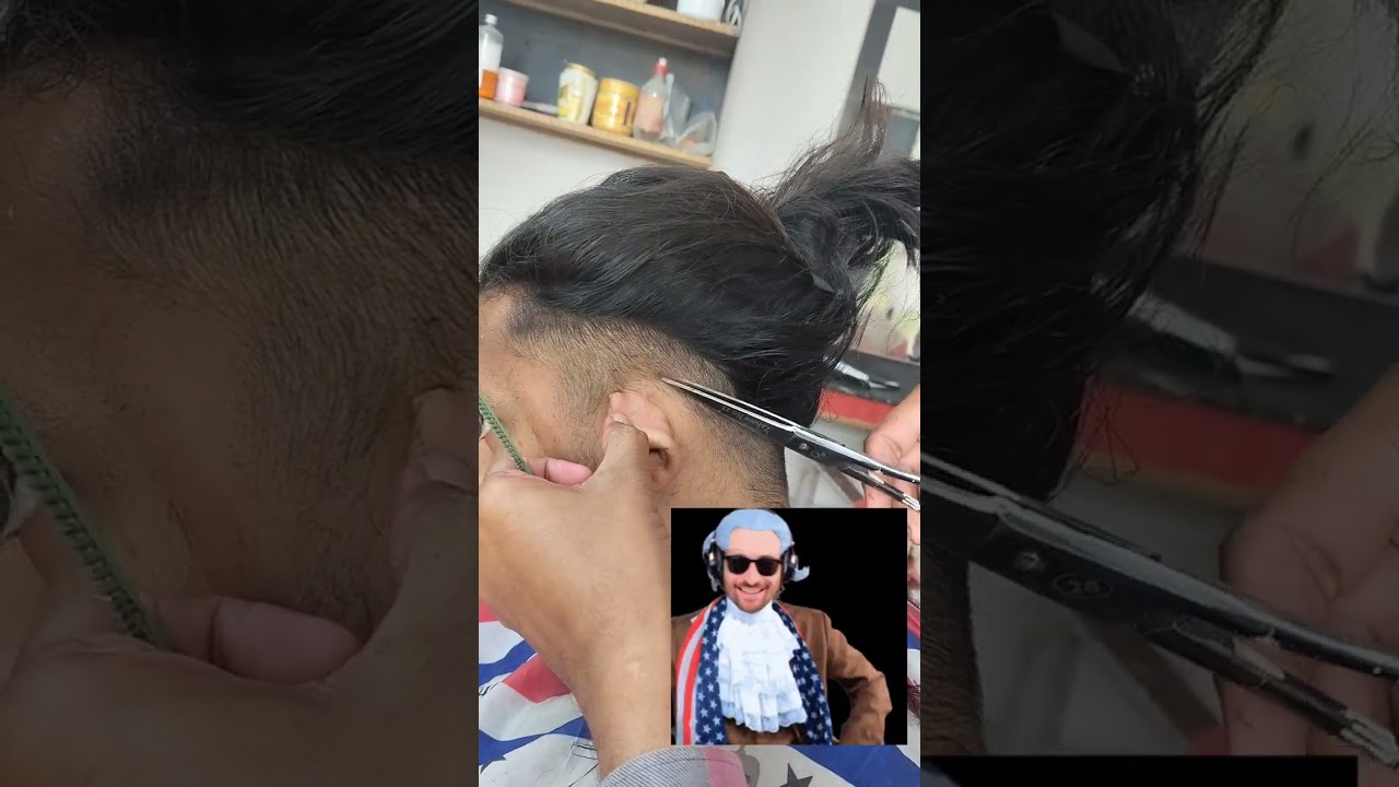 @New Mumbai hair cutting salon/kadam mod bole tha idgah road/Raja hair style new# video #2026#