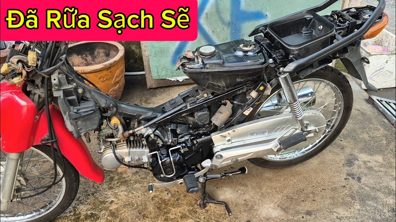 Tháo Giàng áo Wave thái Ra Rữa Từ Trông Ra Ngoài Đã Sạch Sẽ.#CuộcSốngThựcTế