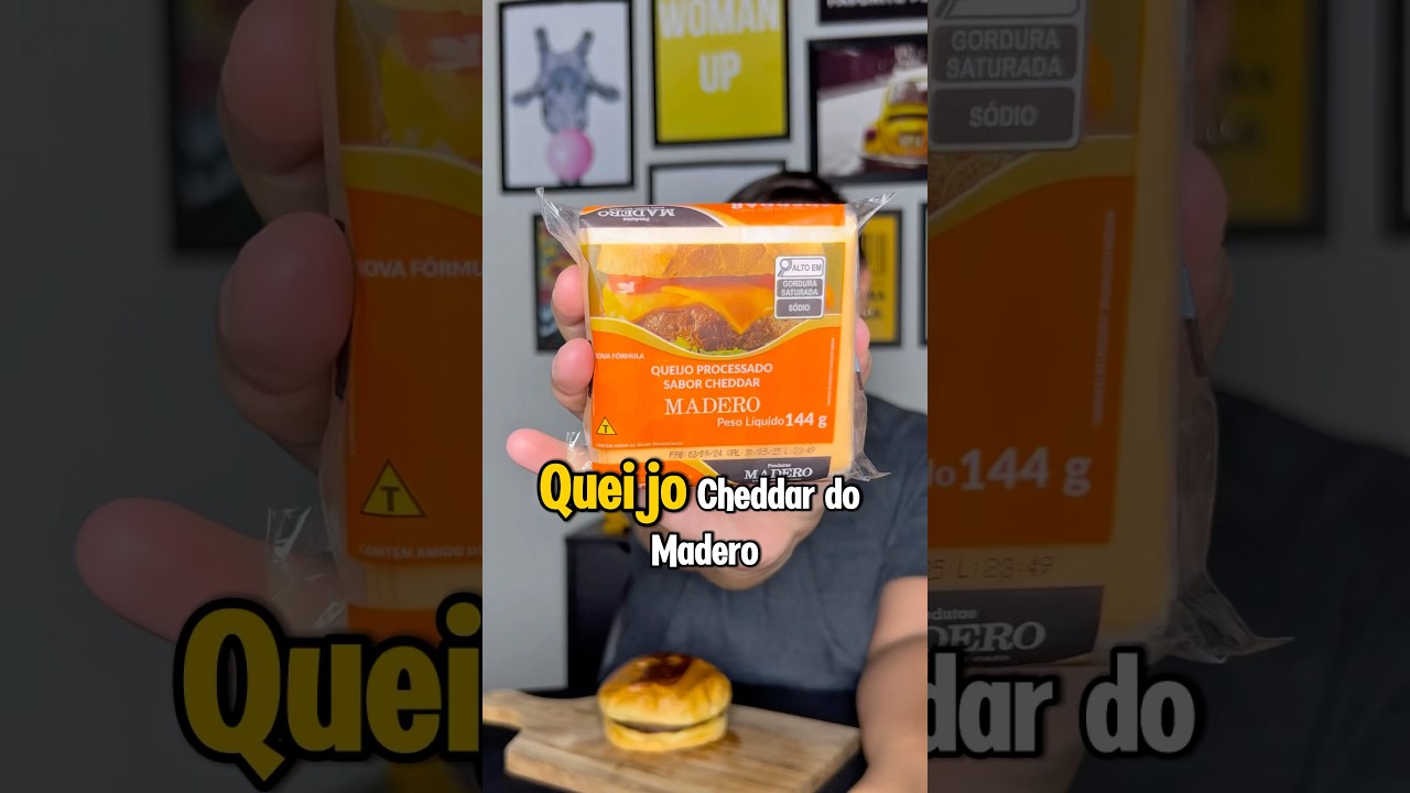 Sabe qual CHEDDAR o Madero usa? Eu sei e agora vende no mercado!