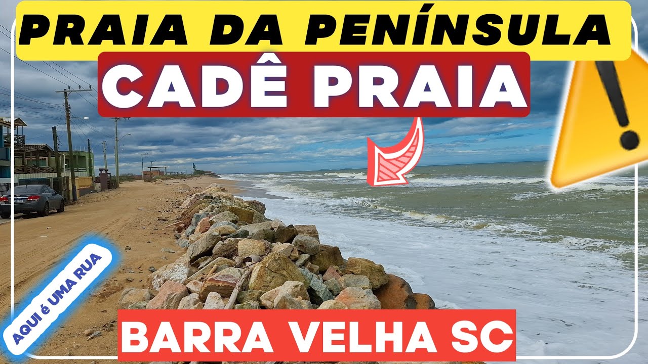 🆘️Ciclone 🆘️Maré muito alta deixou em alerta Barra Velha SC..