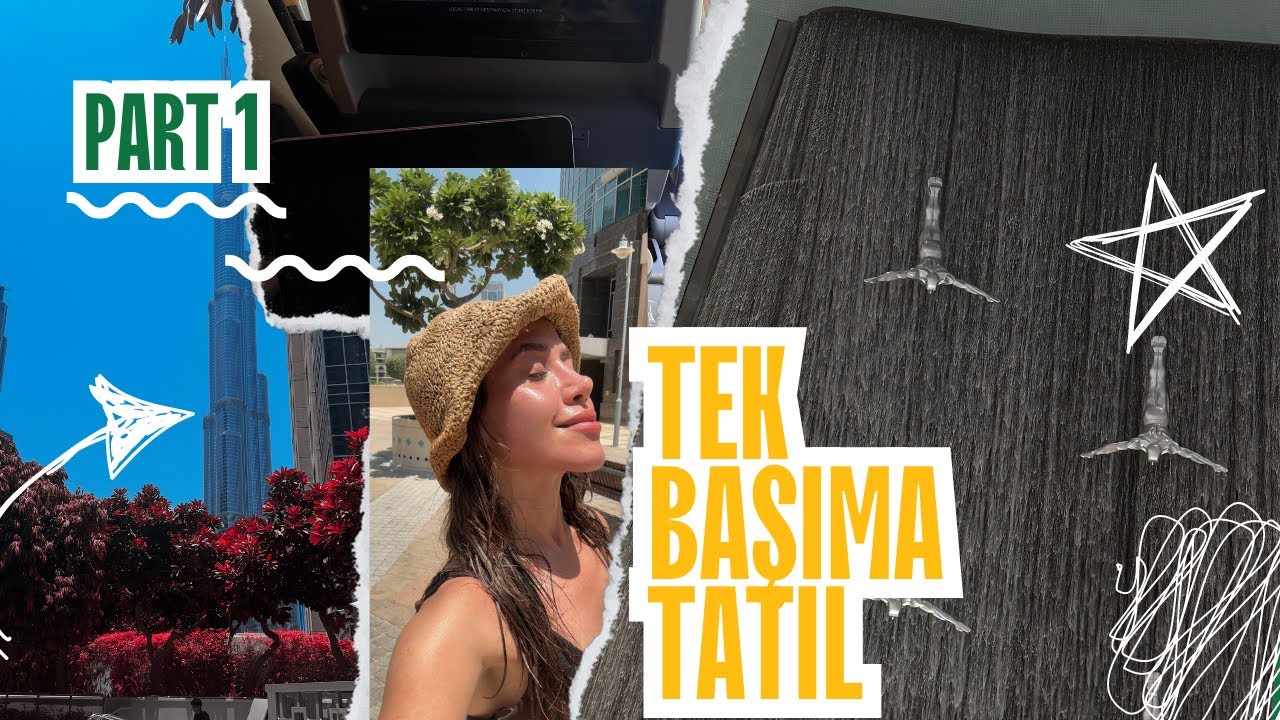 PART1 I TEK BAŞIMA YURT DIŞINA ÇIKIYORUM!✈️🏝️☀️