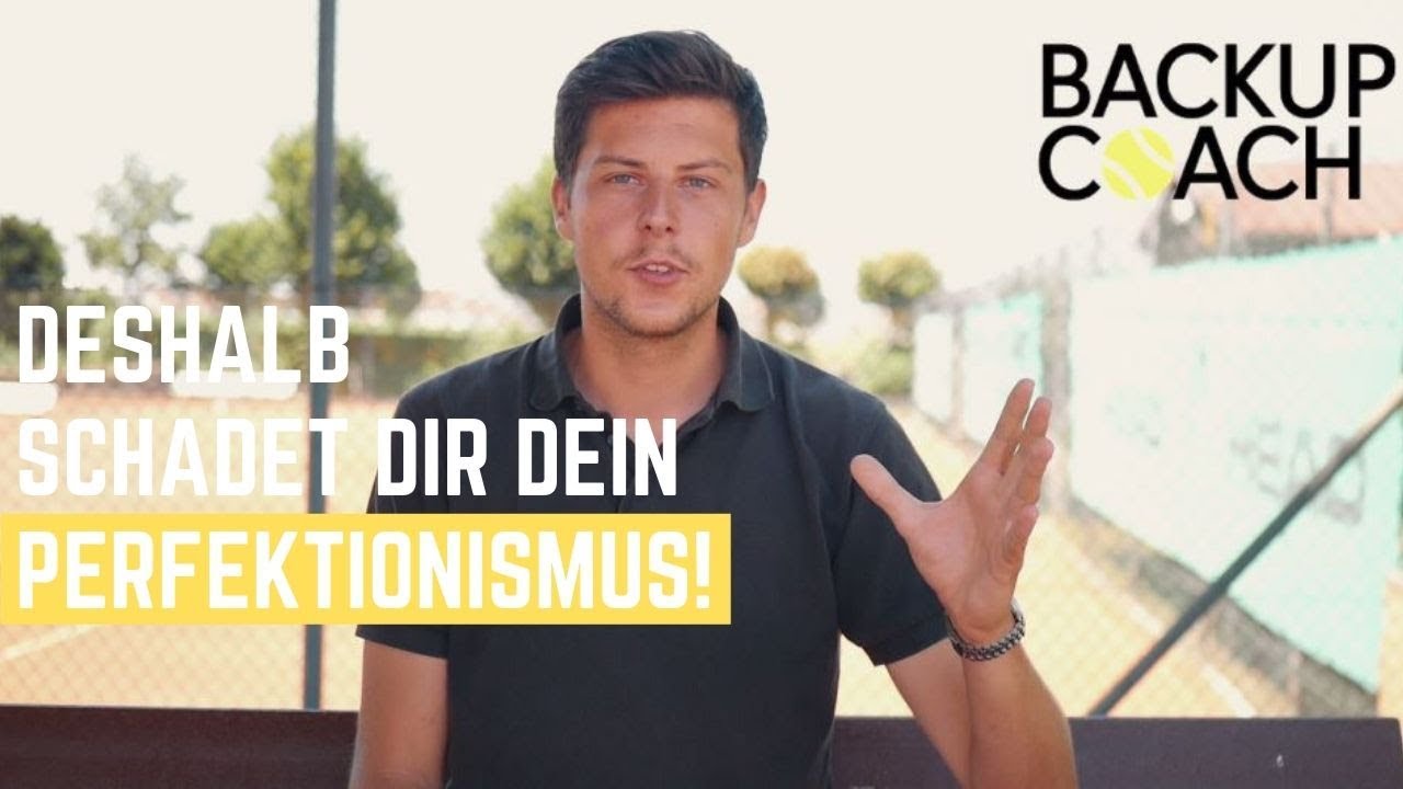 Tennis: Warum der Versuch perfekt zu spielen schädlich ist