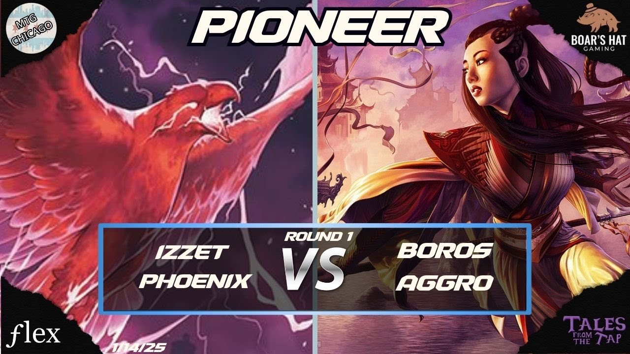 Izzet Phoenix VS Boros Aggro [MTG Pioneer Round 1]