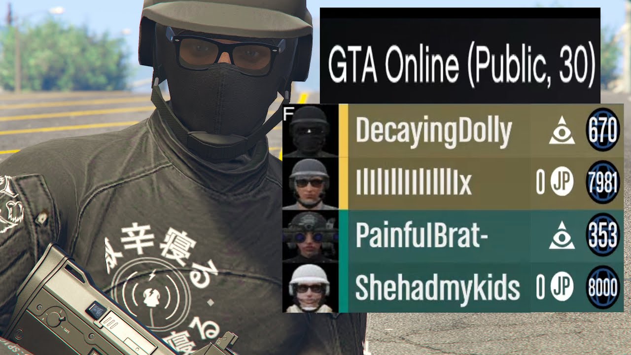 Jumping Tryhard EDATERS With EmoDolly In GTA 5 Online