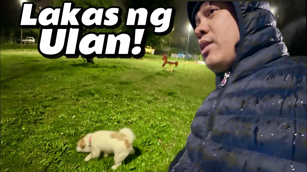 Inabot kami ng malakas na ulan ni posty