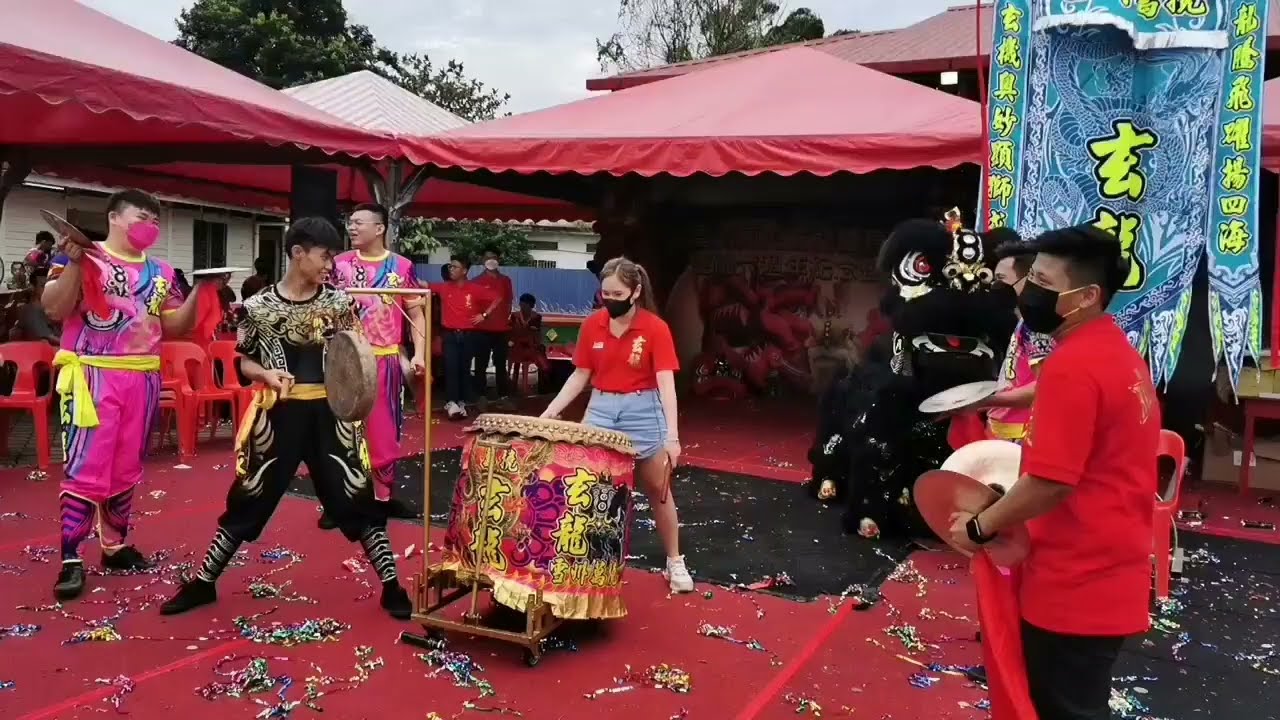 万挠玄龙 Rawang Xuan Long 6th Anniversary - Drumming performances