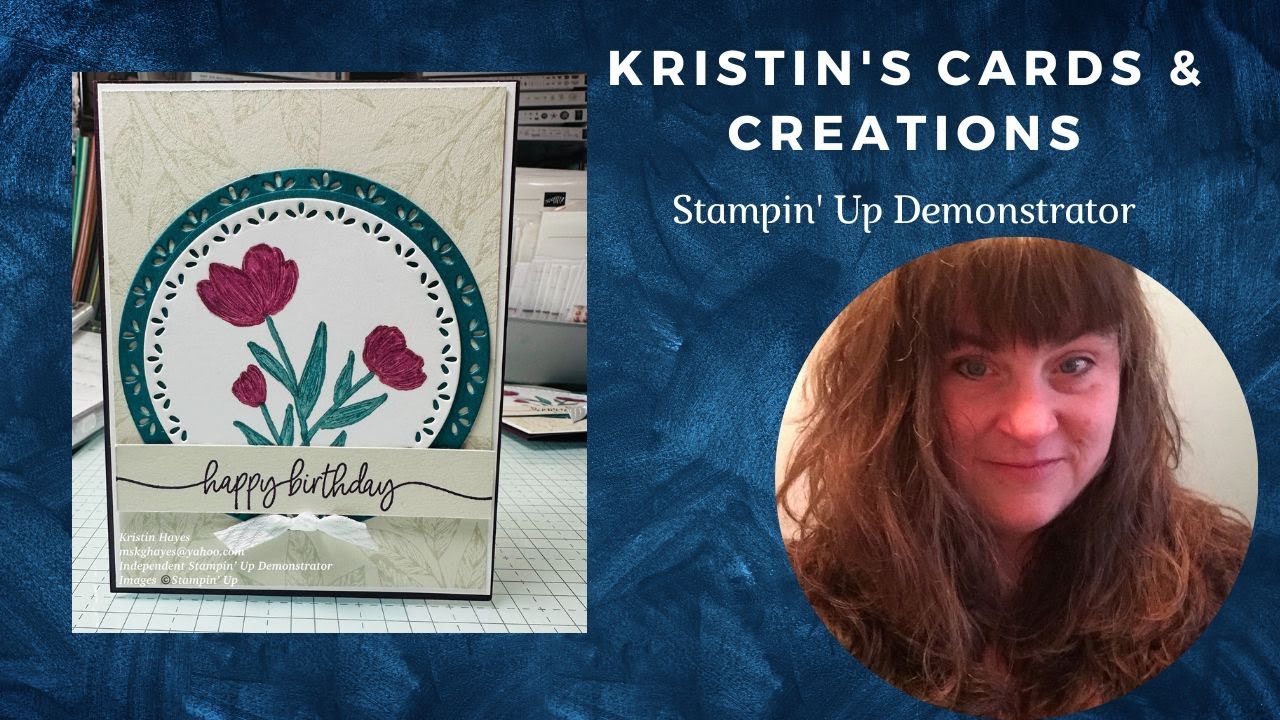 Stampin' Up Spotlight on Nature Using No Line Coloring