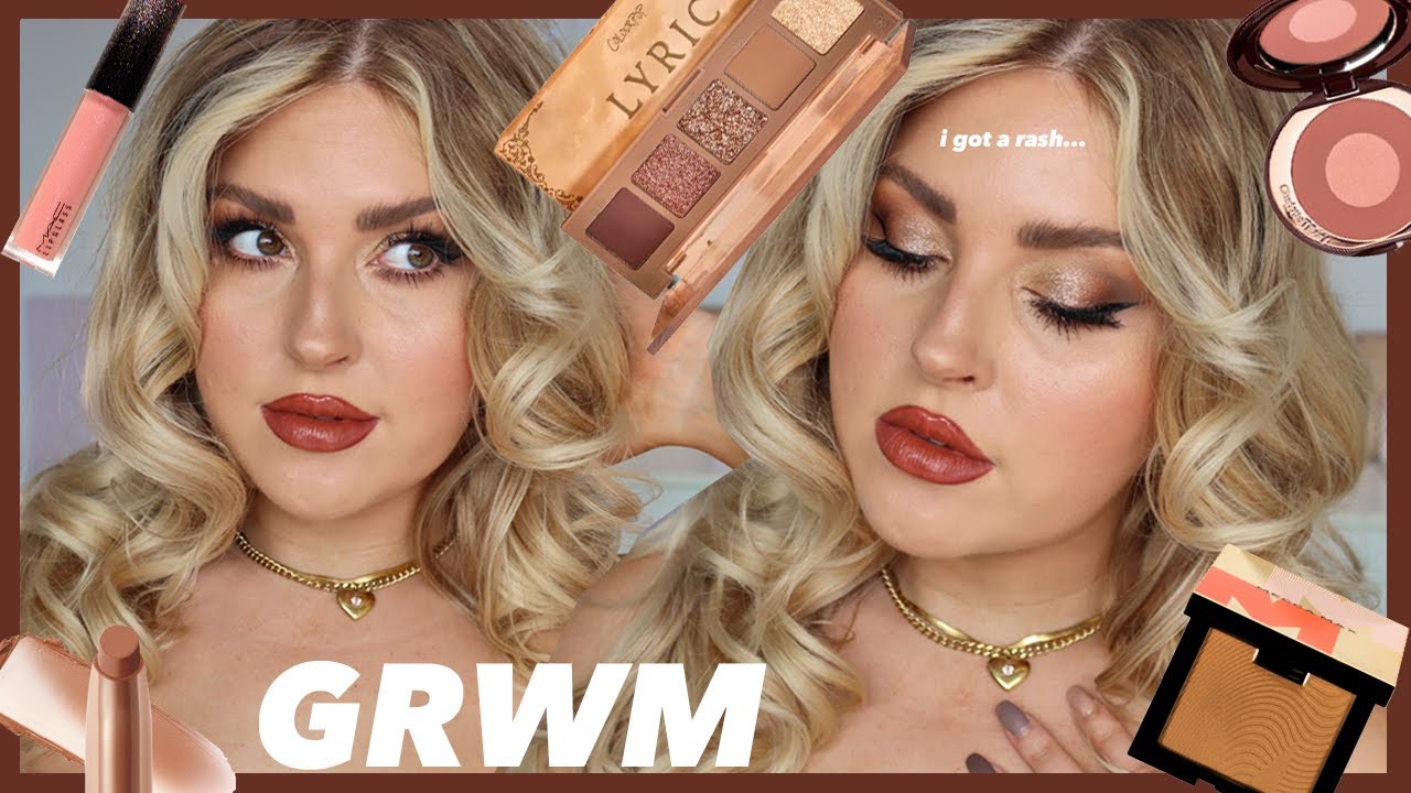 this makeup gave me a rash lol 🤒 GRWM