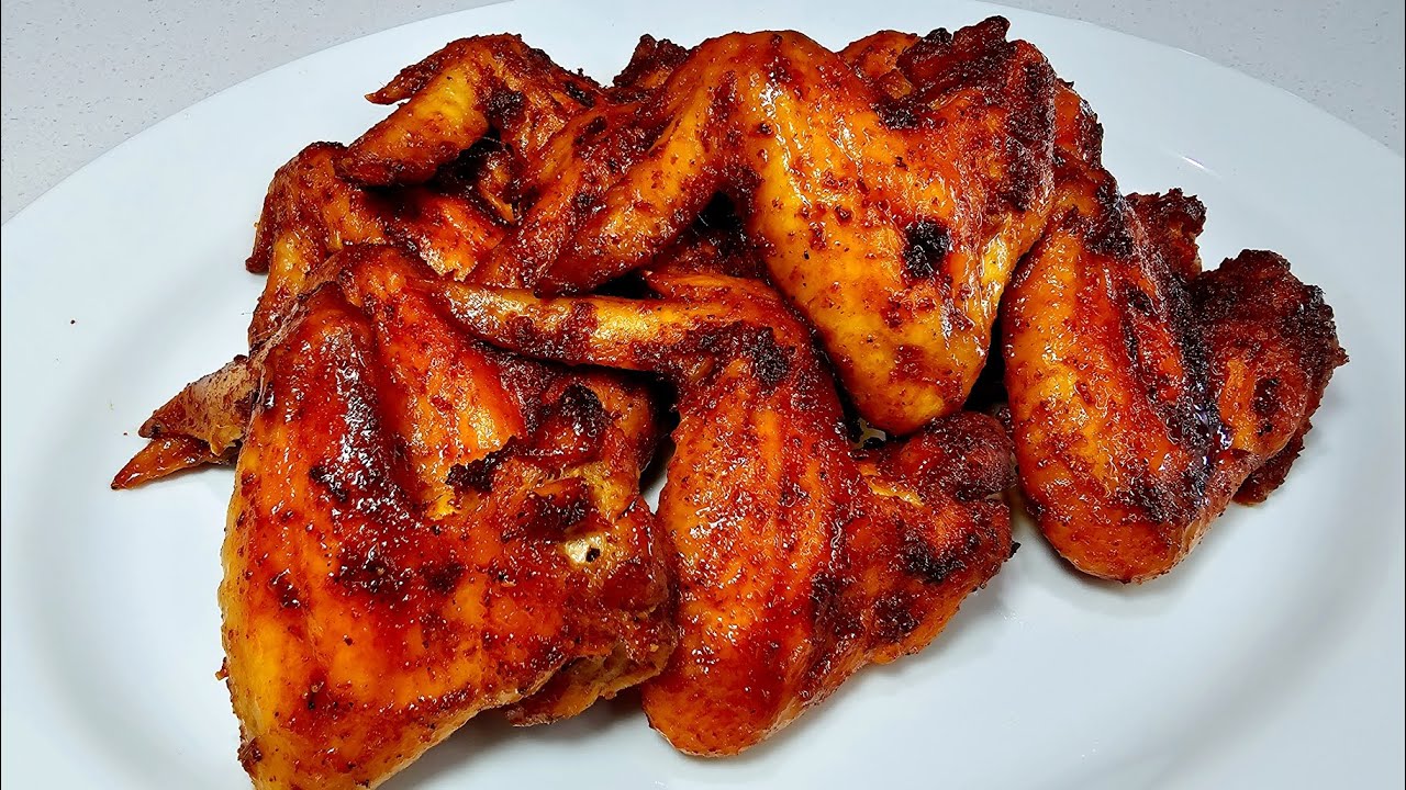 Easy Oven Baked chicken wings No sauce needed| full recipe