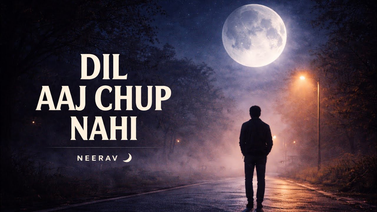 🌑 DIL AAJ CHUP NAHI | 🌌 Late Night Headphone Song | Neerav ✨
