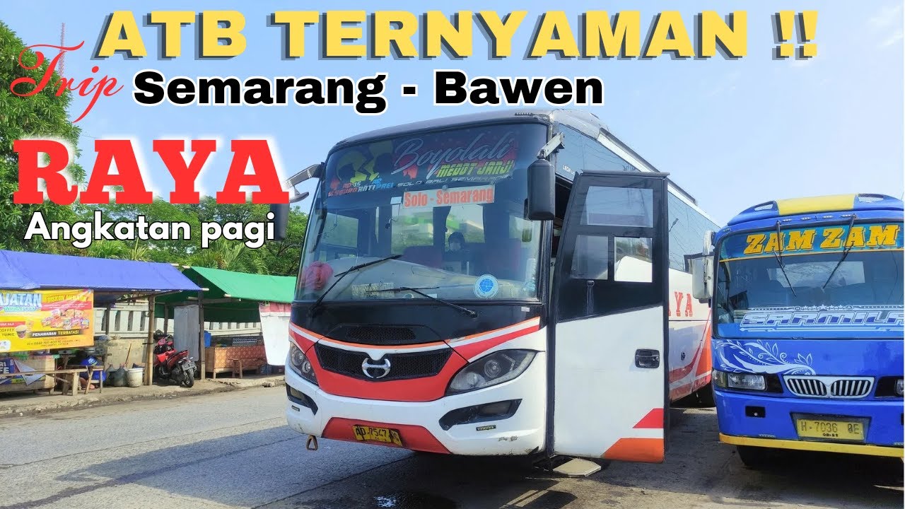 CEPAT & NYAMAN !! Trip Semarang - Bawen dengan bus RAYA EKONOMI