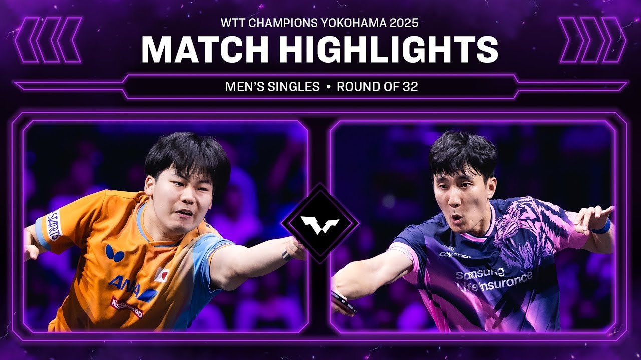 Sora Matsushima vs Lee Sang Su | MS R32 | #WTTYokohama 2025