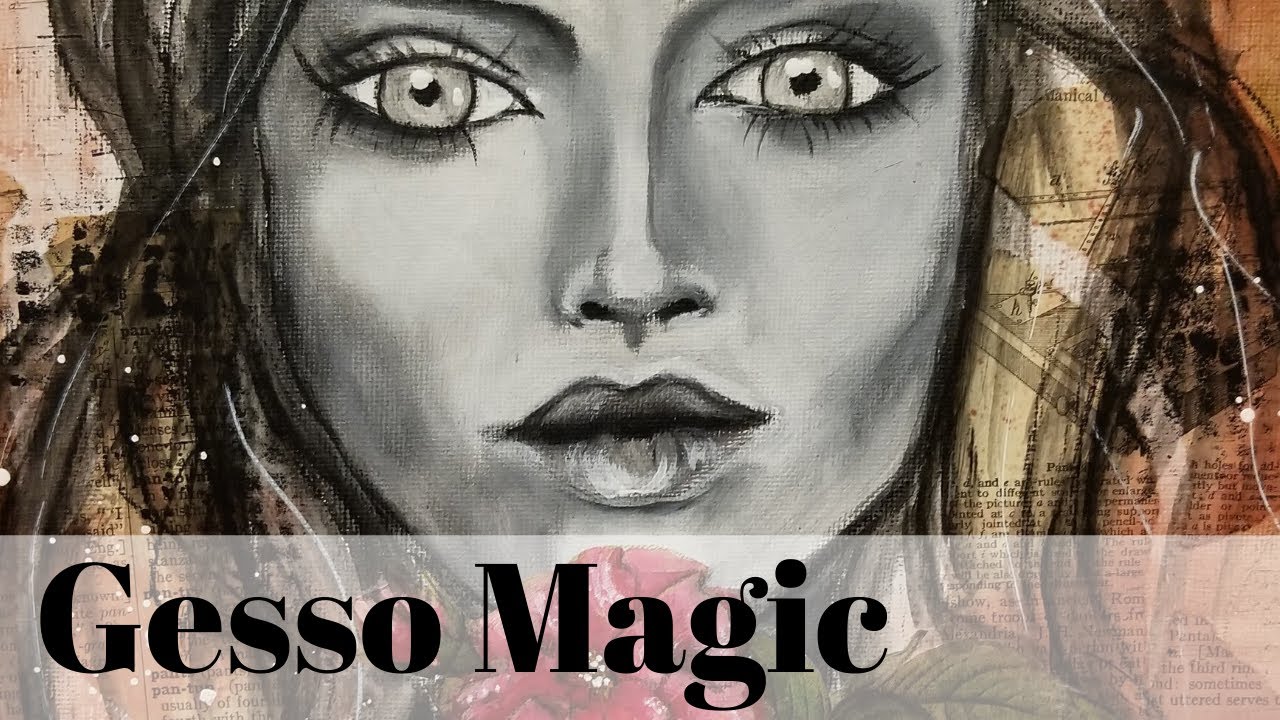 What is Gesso and How to Use it for Mixed Media Projects