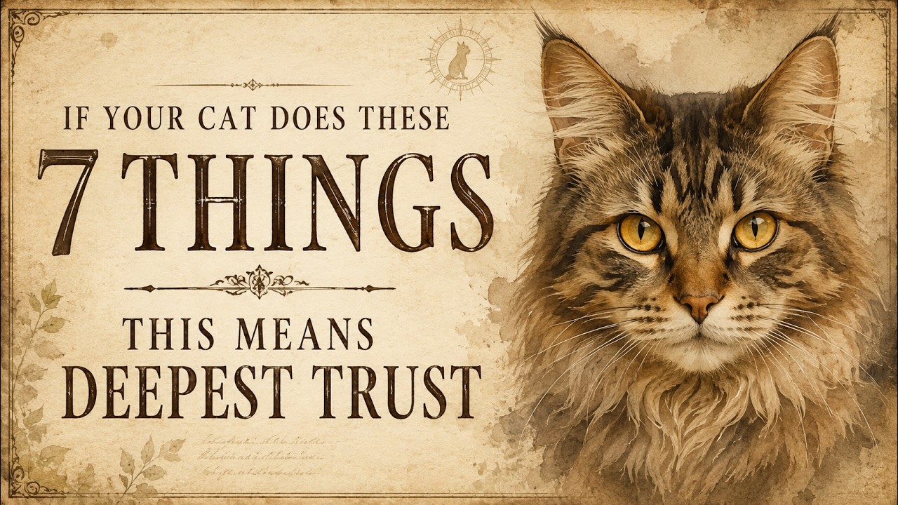 If Your Cat Does These 7 Things, This Means Deepest Trust
