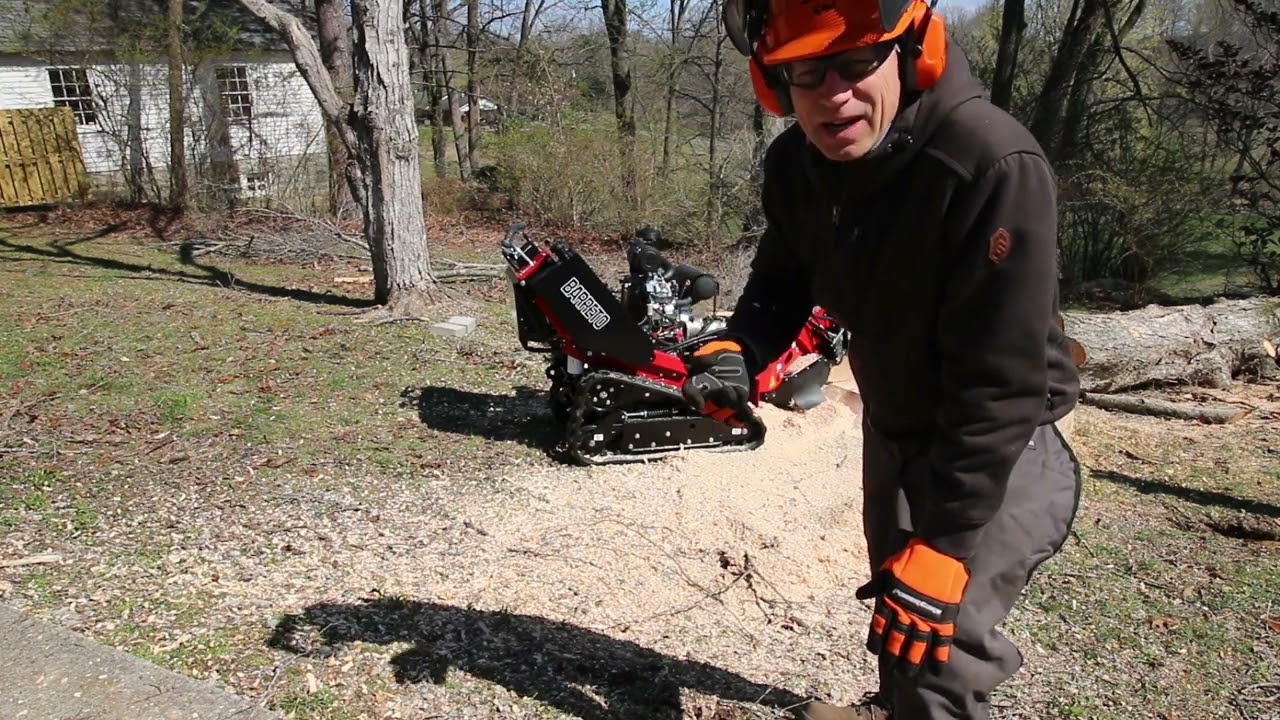Barreto SG 30 Stump Grinder  - Review and Demo