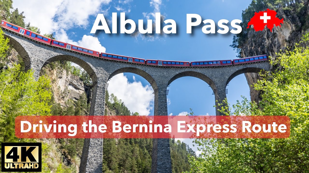 Driving the Albula Pass Switzerland | Following the Bernina Express Route