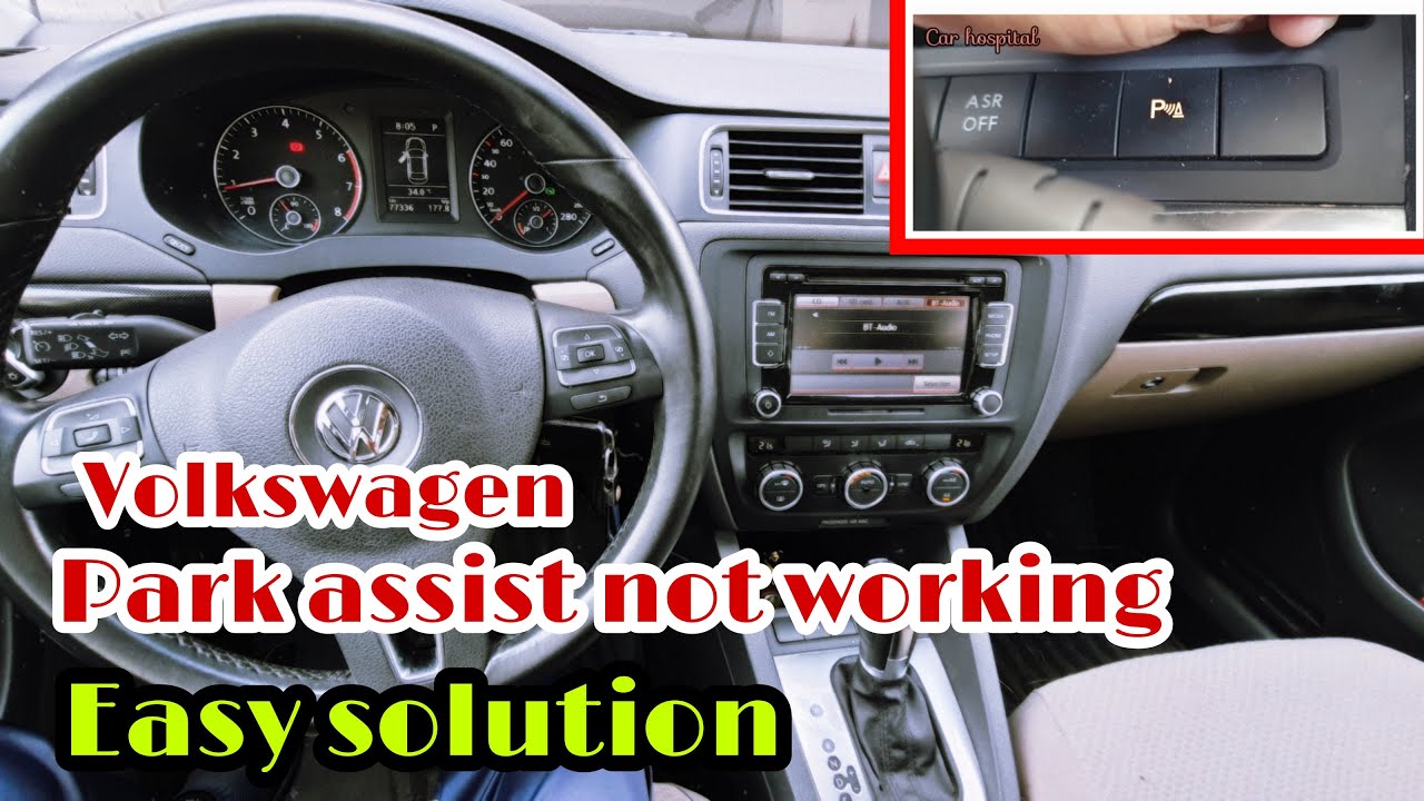Датчик парковки Volkswagen не работает. Простое решение.