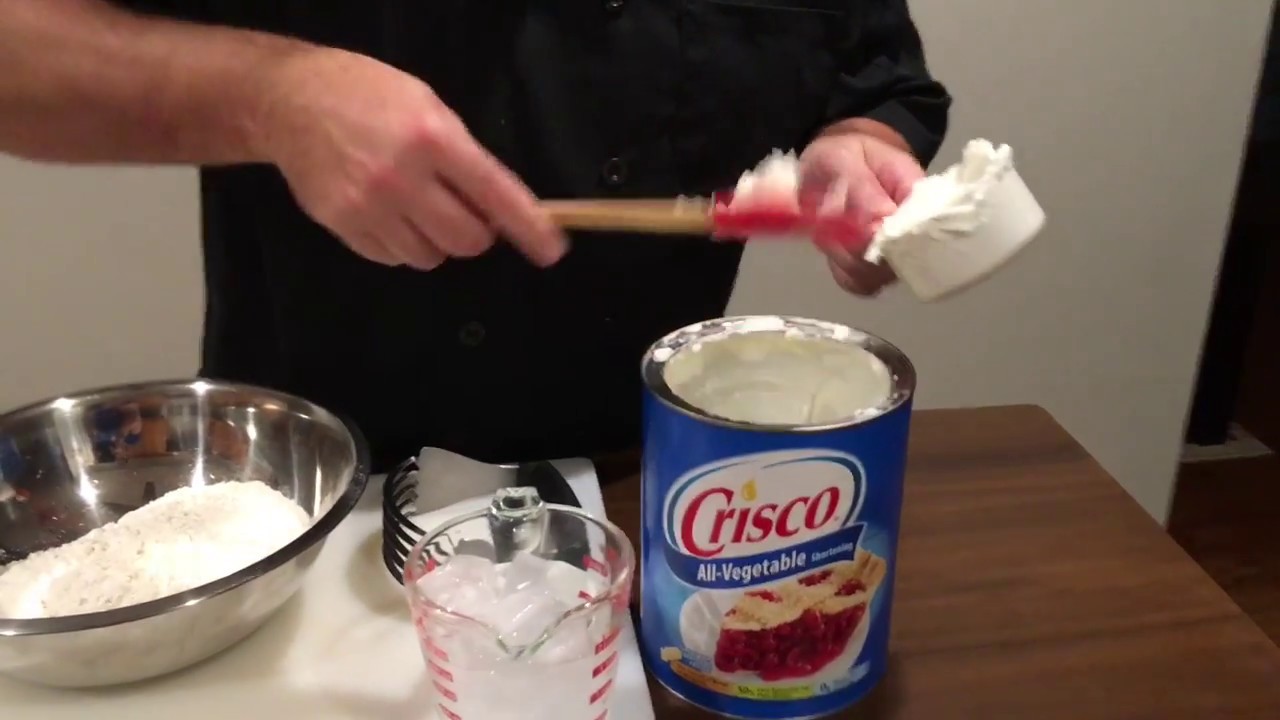 Easy Crisco Pie Crust