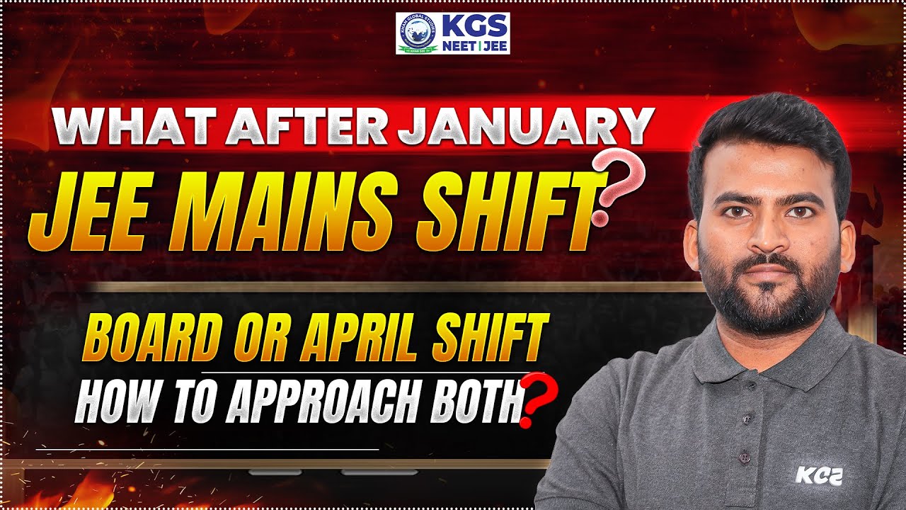 JEE Preparation Roadmap for Boards & Dropper Students | Boards vs April Attempt⚡Strategies By IV Sir