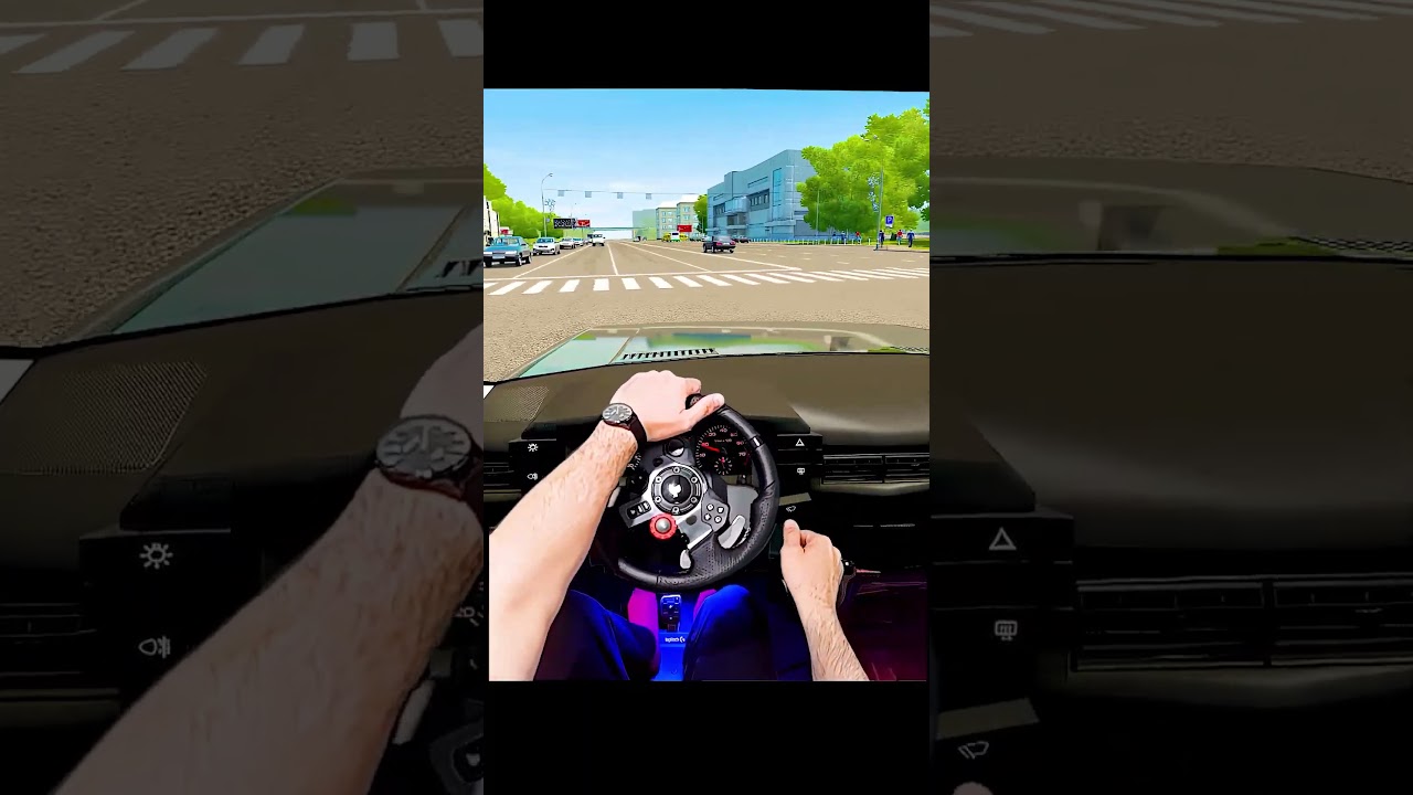 City Car Driving Gameplay with G29 Logitech