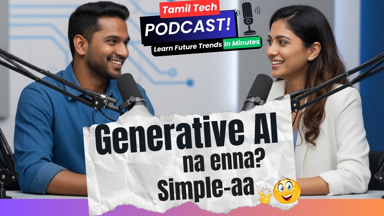What Is Generative AI? | Easy Explanation! | Learn the future skill in minutes! #maanavanupskills