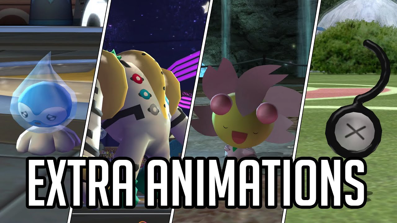 Pokémon Battle Revolution: Extra Fainting Animations