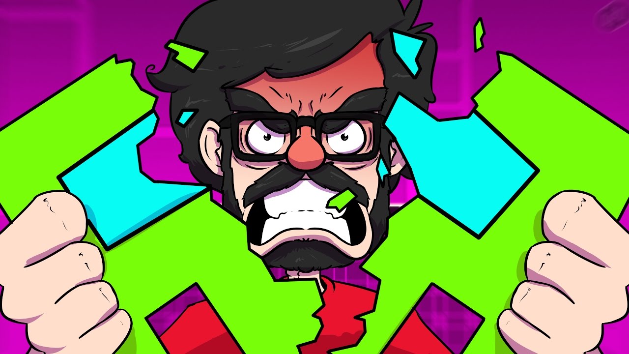 O JOGO DO PURO ÓDIO! - GEOMETRY DASH