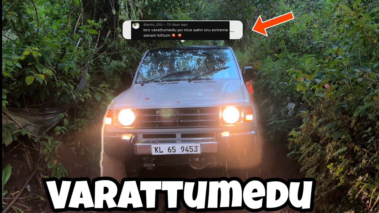 One of the toughest OFF-ROAD trails in Kerala | Varattumedu | Fishing Freaks