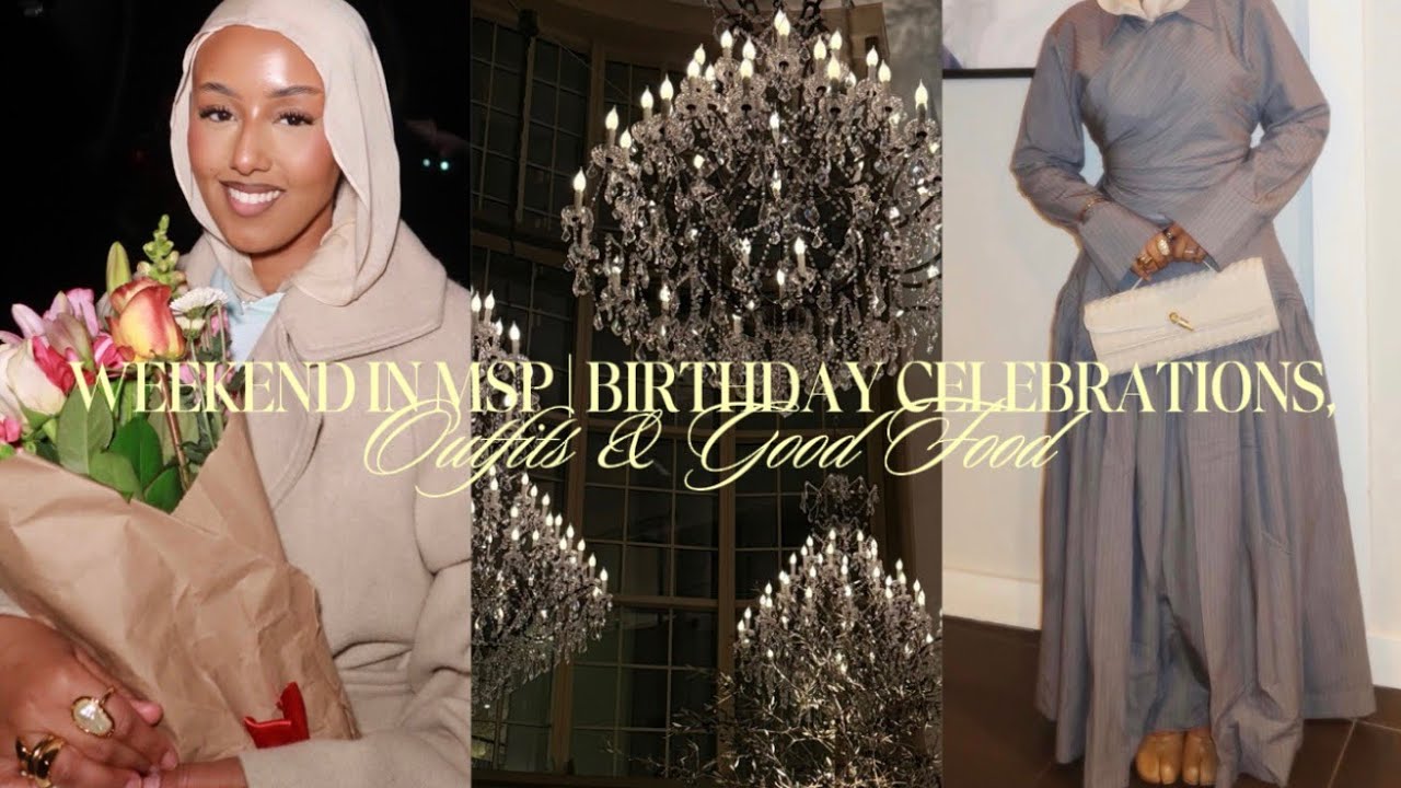 Weekend in Minnesota | Birthday Celebrations, Outfits & Good Food✨ 