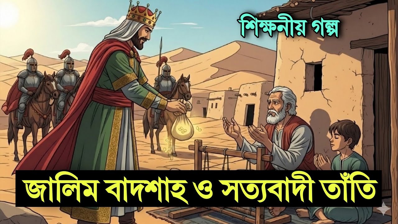 একজন সাধারণ তাঁতি যেভাবে বাদশাহকে বদলে দিলেন | হাশিম ও বাদশাহ বখত এর গল্প | ES VOICE