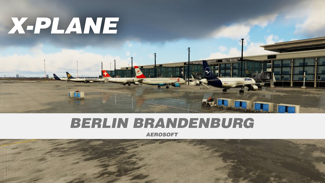 Berlin Brandenburg Airport (EDDB) Scenery for X-Plane