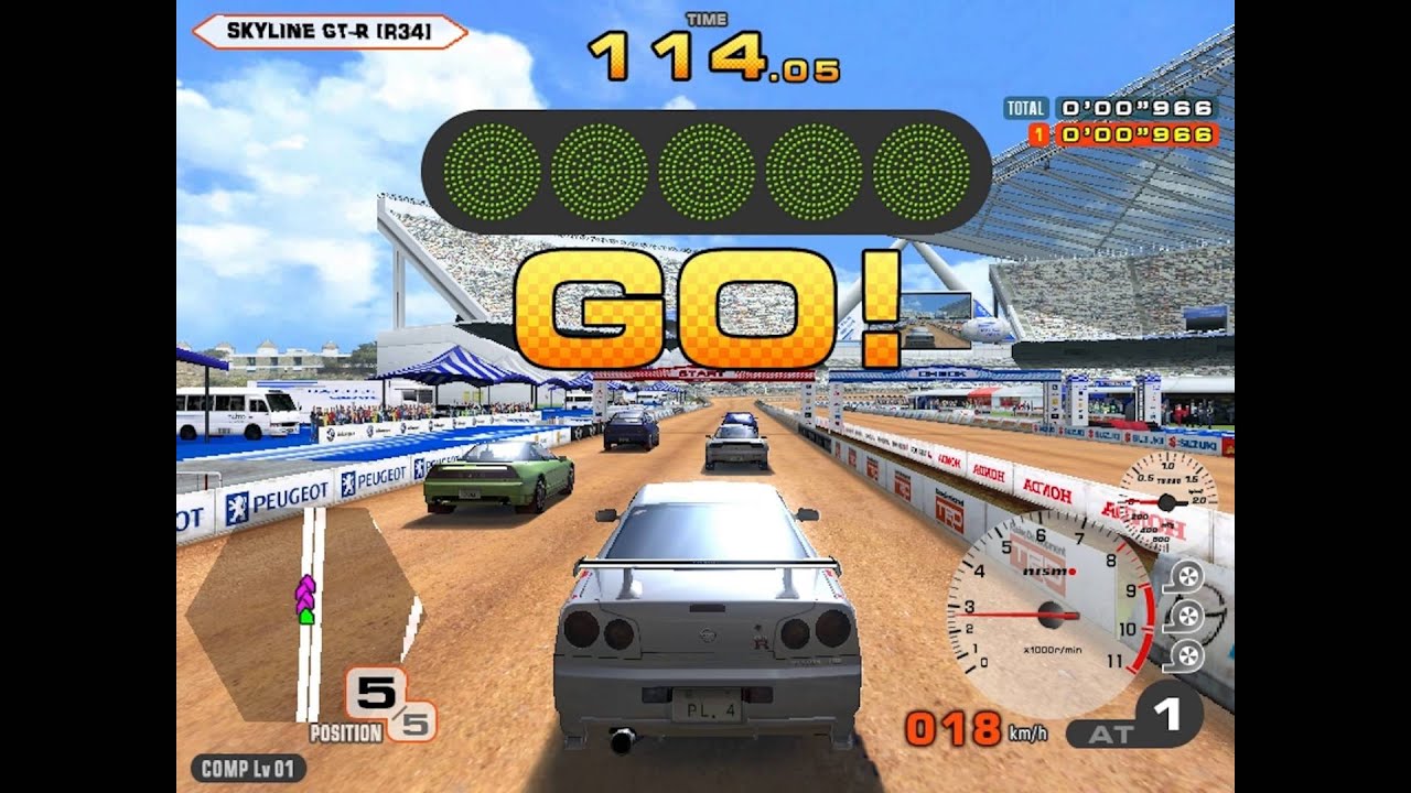 Battle Gear 4 Tuned - Taito Type X+ (w/ Stereo Sound)