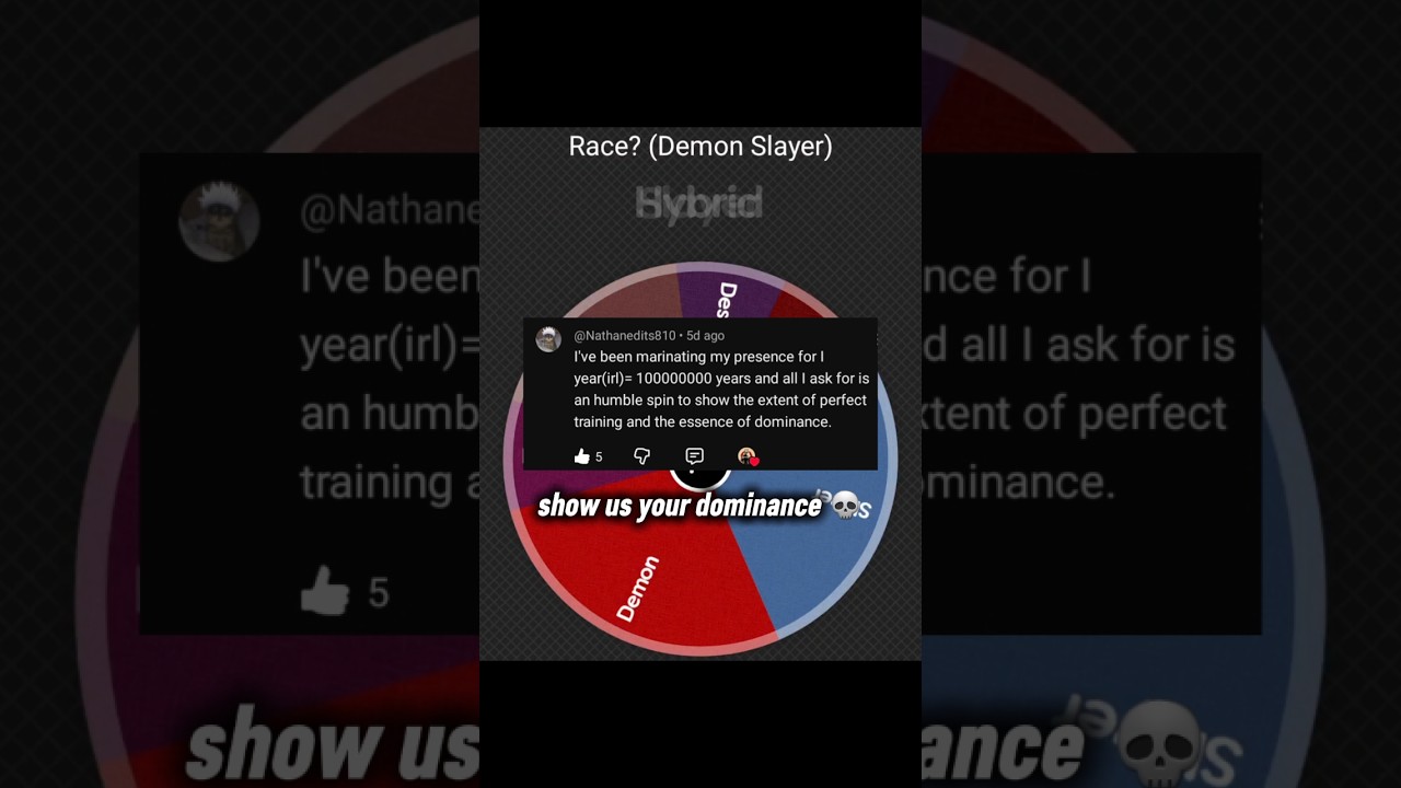 The strongest hashira spin ever 💀 Demon Slayer Wheel Spin 🔥