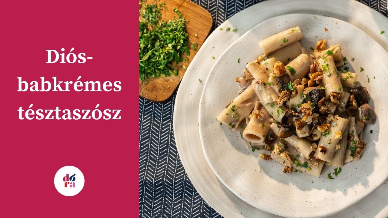 Diós-babkrémes tésztaszósz l Havas Dóra