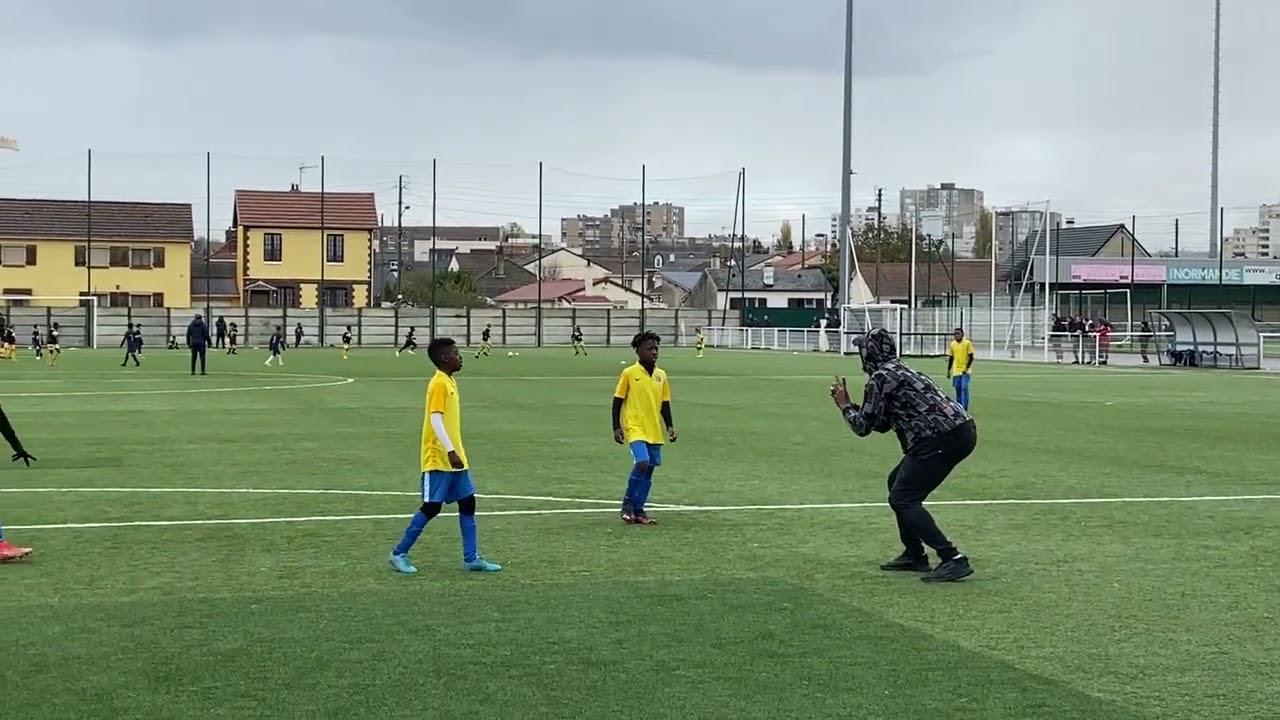 Quevilly Rouen - Ris Orangis/ U11 (2-4) Deuxième mi-temps. 19 Novembre 2022. [Score final 4-4]