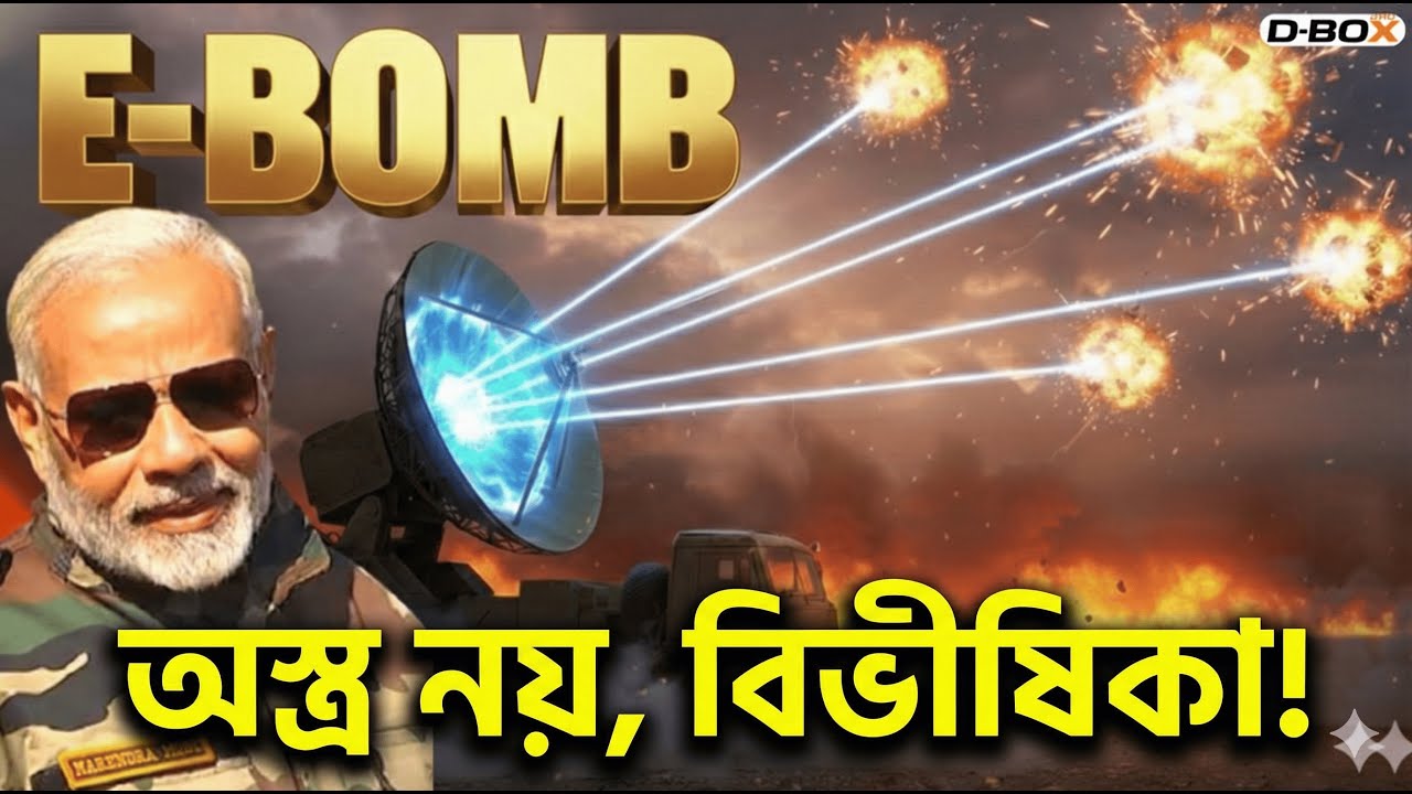 গুলি ছাড়াই যুদ্ধ! ভারতের নতুন 'E-Bomb' টেকনোলজি ফাঁস? 😱⚡ | DRDO Secret Weapon