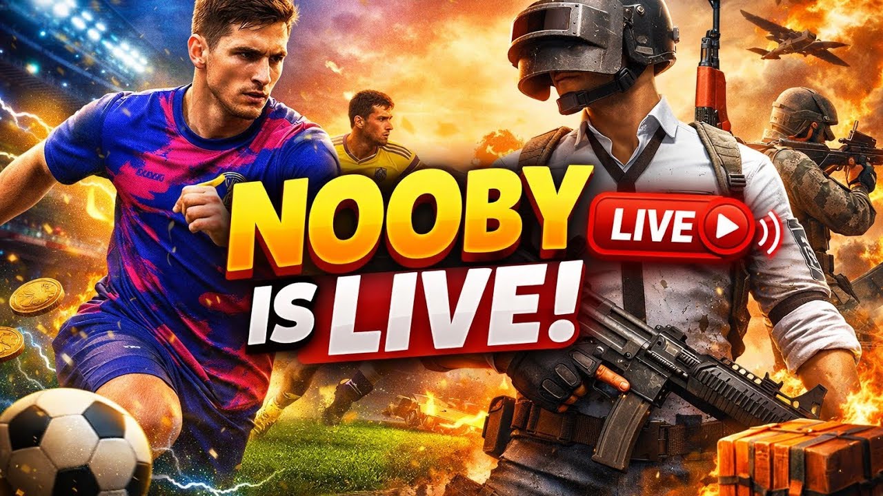 NOOBY IS LIVE EFOOTBALL STREAM....