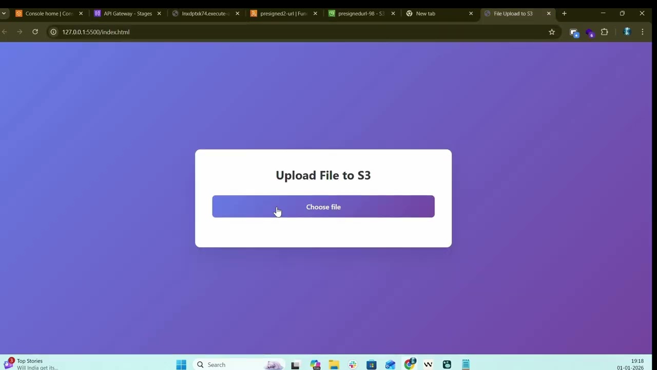 UPLOAD FILES TO S3 — THE RIGHT WAY