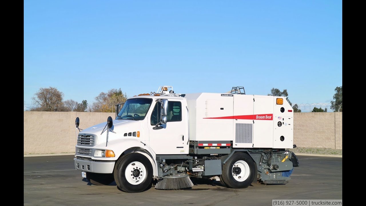 2007 Sterling Elgin Broom Bear CNG Street Sweeper