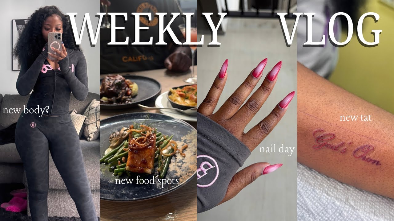 Weekly Vlog| New Nails, Hair Apt, Candle Making, bodybyraventracy haul + maintenance 2025