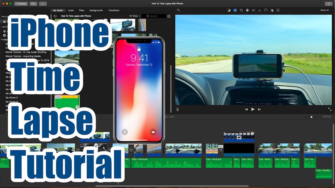 iPhone Time Lapse Tutorial - Driving Time Lapse How To