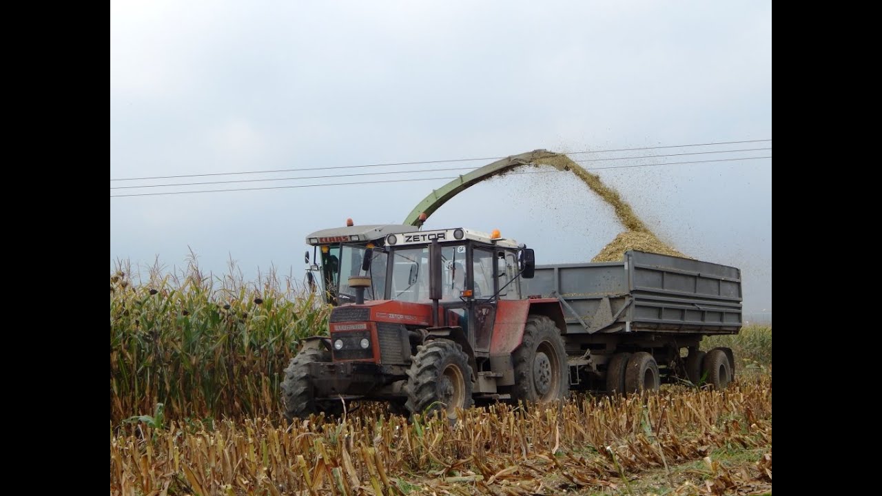 Siláže (Silage) | Zetor | Škoda | New Holland | Claas | JCB